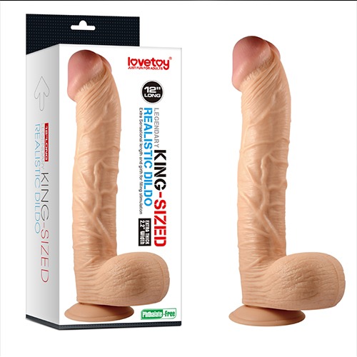 12 Inch Legendary King Sized Realistic Dildo